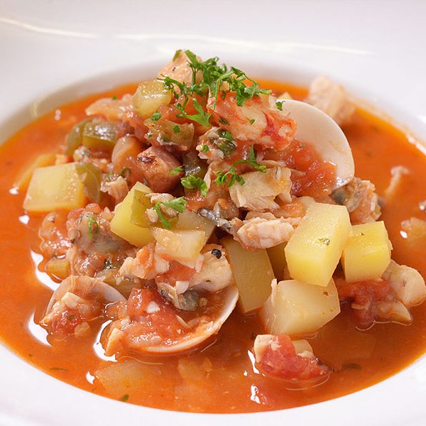 Manhattan Fish Chowder | Online Recipe | The Maya Kitchen