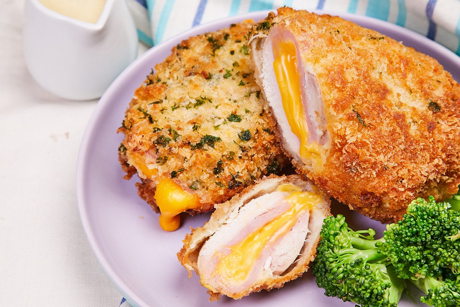 Chicken Cordon Bleu Sauce (Dijon Cream Sauce) - Love from the Table