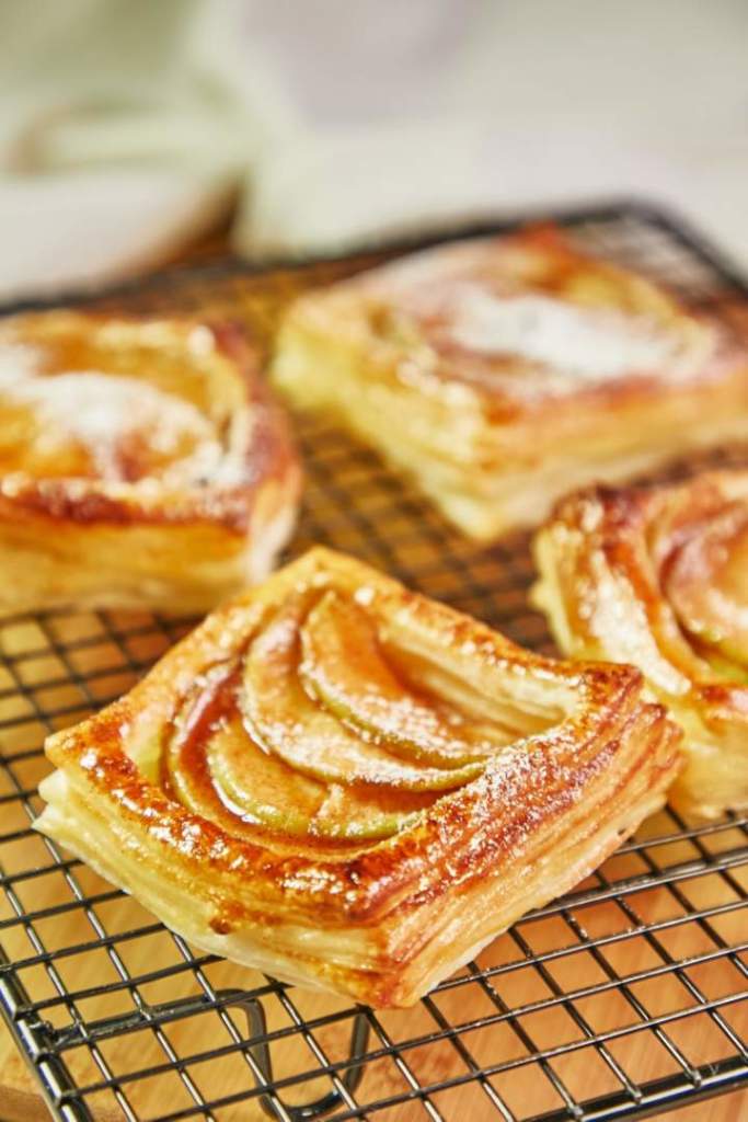 Cinnamon Apple Puff Pastries Online Recipe The Maya Kitchen