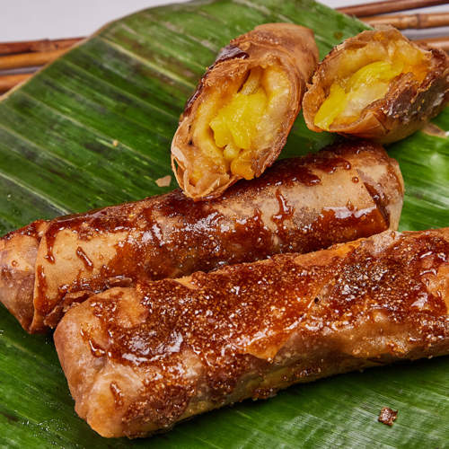 Caramelized Vegan Turon Recipe