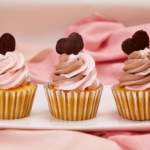 Strawberry Chocolate Hazelnut Cupcakes