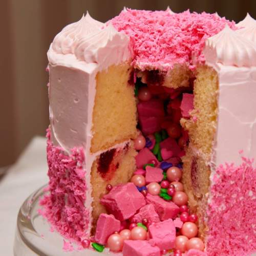 Engagement or Birthday Surprise Cake by Myra Tamayo - Amazing Cake Ideas