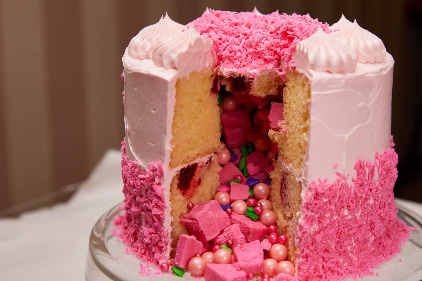 How to Make a Surprise Cake | Epicurious