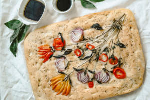 Floral-Focaccia-Bread