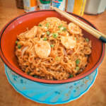 Kuey Teow Style Stir-Fried Noodles