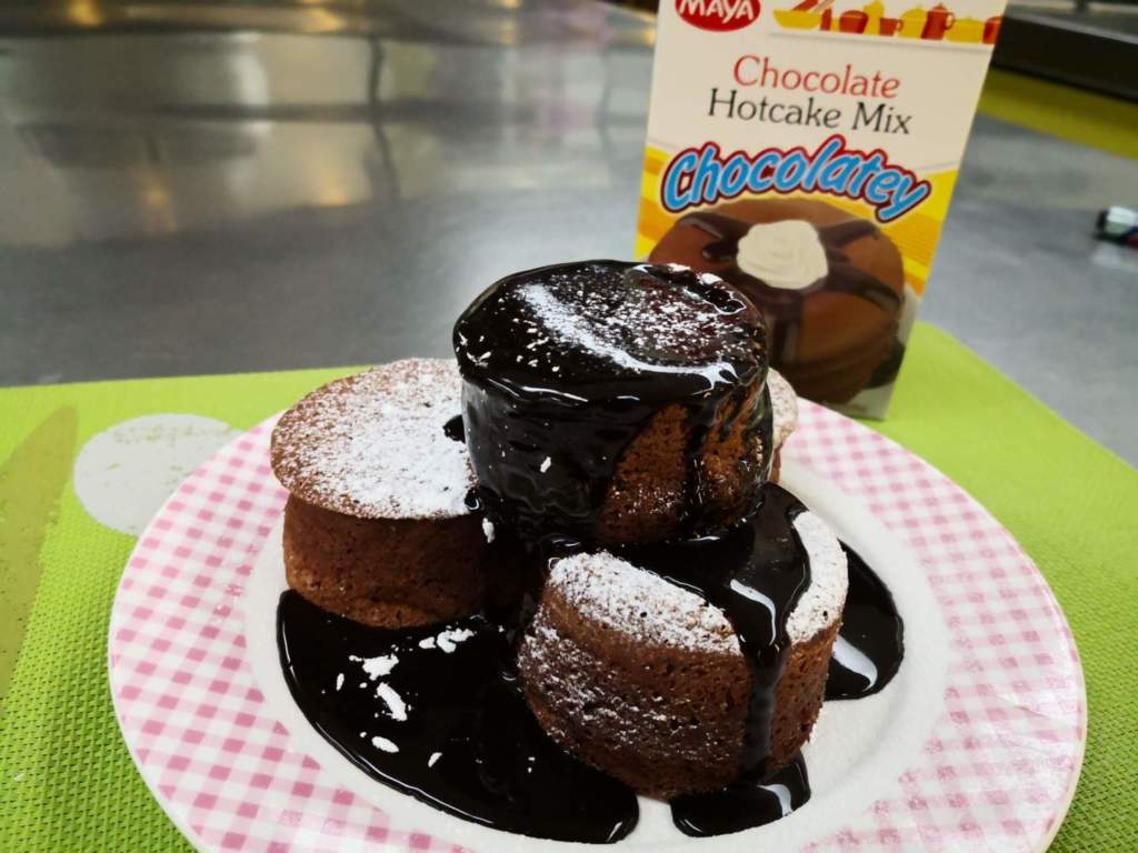 Chocolate Hotcake Souffle