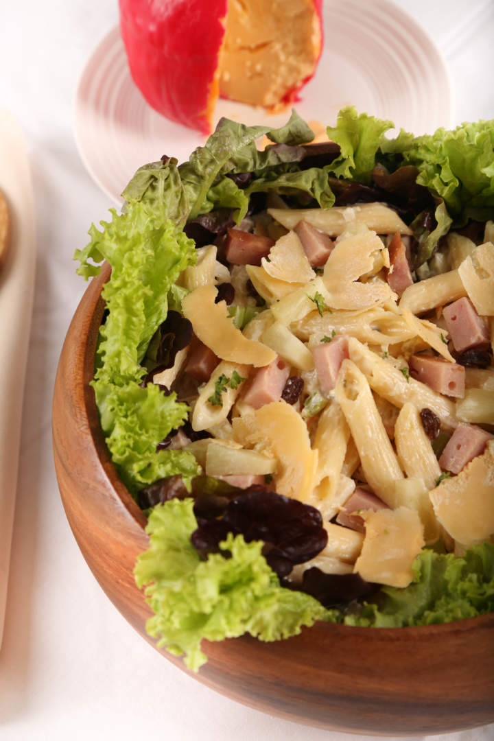 Jamon And Queso De Bola Penne Pasta Salad | Online Recipe | The Maya ...