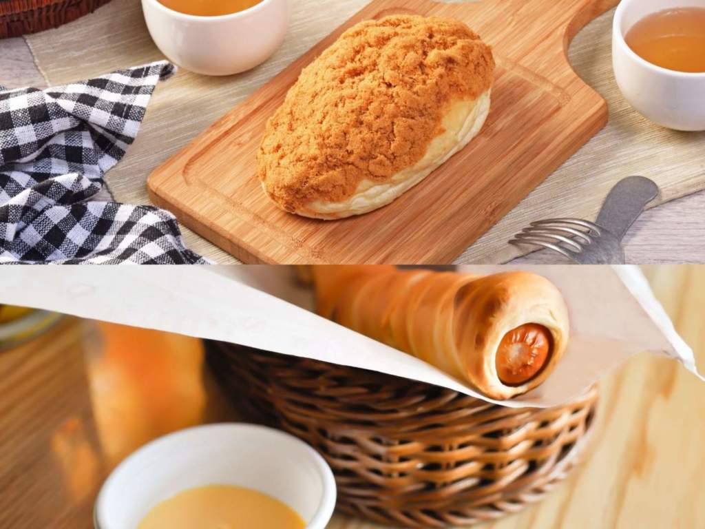Sausage Stuffed Bread and Bread Floss