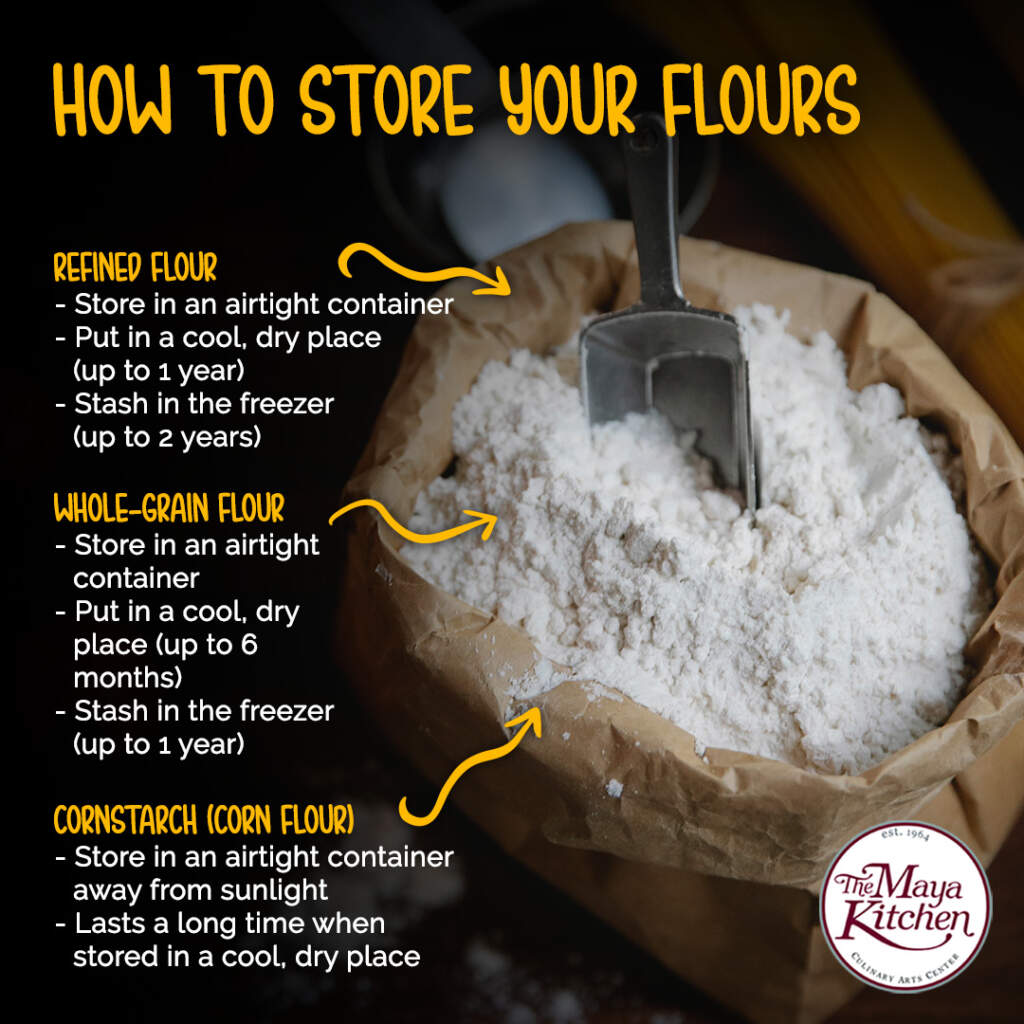 How to store your flours