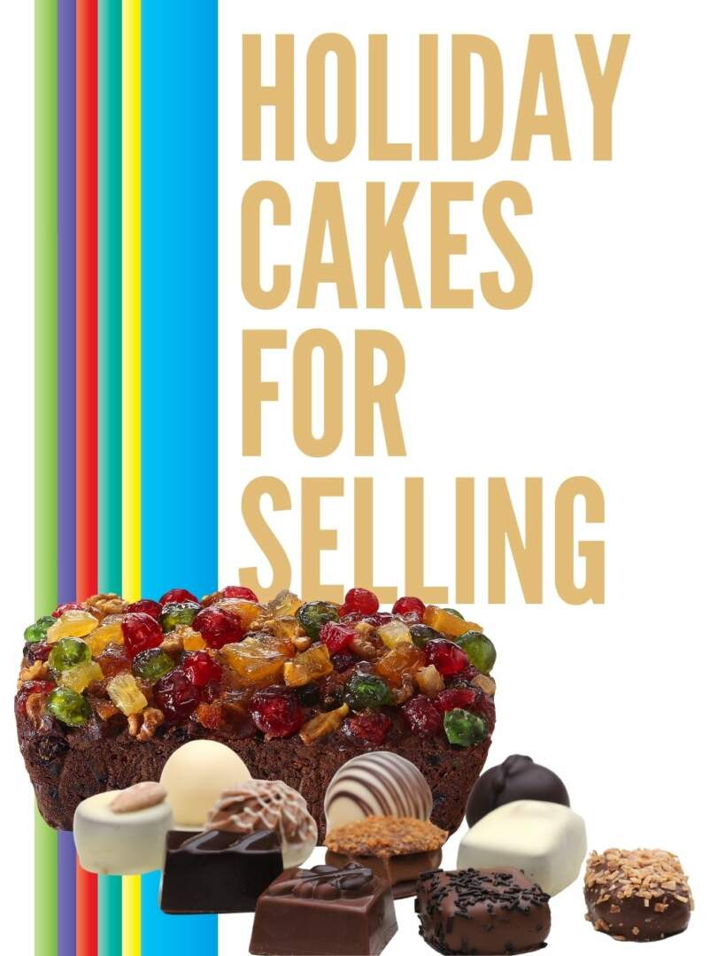 Holiday Cakes for Selling