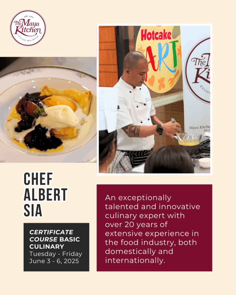 Certificate Class Basic Culinary The Maya Kitchen