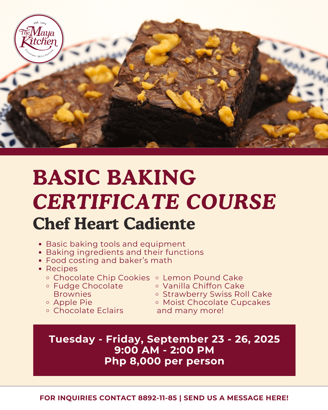 Basic Baking: Certificate Course